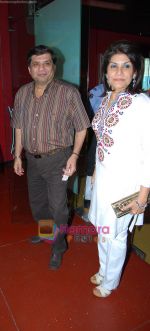 Ravi Chopra & Wife at the Private Screening of THREE in Mumbai on 2nd Sep 2009 (1).jpg